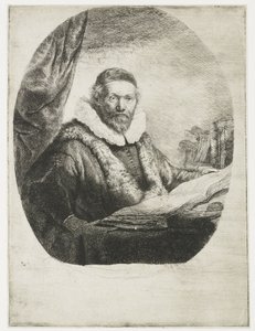 Johannes Wtenbogaert tekijältä Rembrandt van Rijn