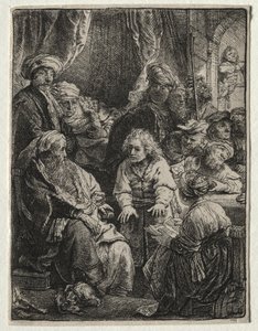 Joosef kertomassa unelmansa tekijältä Rembrandt van Rijn