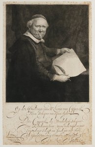 Lieven Willemsz van Coppenol tekijältä Rembrandt van Rijn