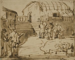 Nooan arkki, 1660 tekijältä Rembrandt van Rijn