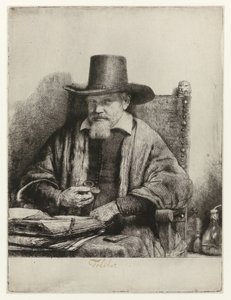 Arnold Tholinxin muotokuva Arnout Tholinx, tarkastaja tekijältä Rembrandt van Rijn