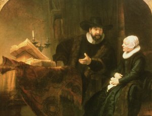 Cornelius Anslon ja hänen vaimonsa muotokuva, 1641