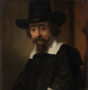 Ephraim Wellin muotokuva Tohtori Ephraim Wellin muotokuva tekijältä Rembrandt van Rijn