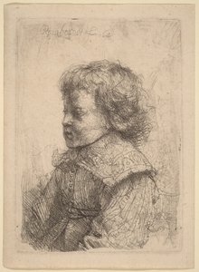 Poikien profiilikuva tekijältä Rembrandt van Rijn