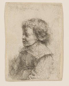 Poikien profiilikuva tekijältä Rembrandt van Rijn