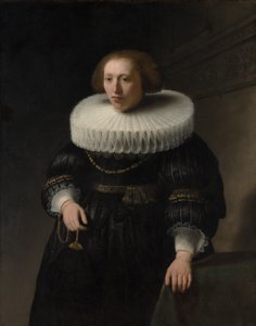 Naisen muotokuva, luultavasti Van Beresteynin perheen jäsen, 1632. tekijältä Rembrandt van Rijn