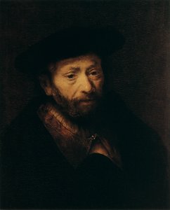 Vanhan miehen muotokuva, 1600-luku tekijältä Rembrandt van Rijn