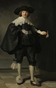 Marten Soolmansin muotokuva. 1634 tekijältä Rembrandt van Rijn