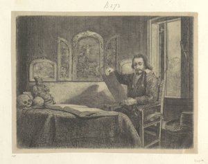 Apotheker Abraham Francenin muotokuva Kokoelma kahdeksankymmentäviisi alkuperäistä vedosta (sarjan nimi) tekijältä Rembrandt van Rijn