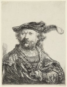 Rembrandt samettilakissa tekijältä Rembrandt van Rijn