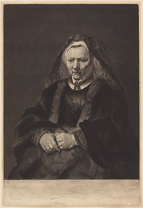 Rembrandtin vaimo tekijältä Rembrandt van Rijn