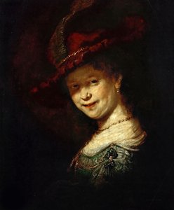 Saskia van Uylenburgh tyttönä, 1633. tekijältä Rembrandt van Rijn