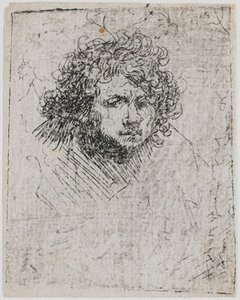 Omakuva, noin 1626-1629. tekijältä Rembrandt van Rijn