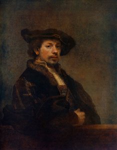 Omakuva 34-vuotiaana, 1640, 1912. tekijältä Rembrandt van Rijn