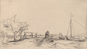 Kuuden silta, 1645. tekijältä Rembrandt van Rijn