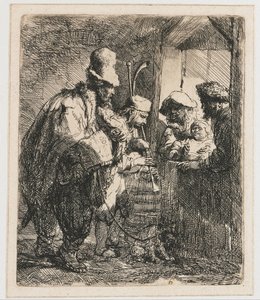 Katu-muusikot tekijältä Rembrandt van Rijn