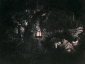 Paimenien palvonta tekijältä Rembrandt van Rijn