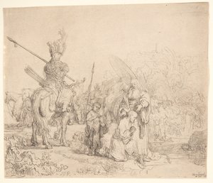 Eunukin kaste tekijältä Rembrandt van Rijn