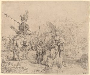 Eunukin kaste tekijältä Rembrandt van Rijn