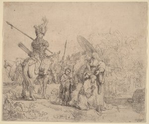 Eunukin kaste tekijältä Rembrandt van Rijn