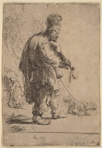 Sokea viulisti tekijältä Rembrandt van Rijn