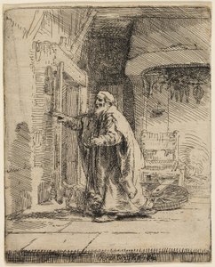 Tobitin sokeus: Isompi levy tekijältä Rembrandt van Rijn