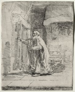 Tobitin sokeus: Isompi levy tekijältä Rembrandt van Rijn