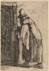 Tobitin sokeus: luonnos tekijältä Rembrandt van Rijn