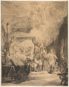 Neitsyen kuolema, 1639. tekijältä Rembrandt van Rijn