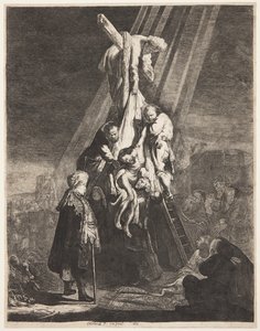 Laskeutuminen ristiltä tekijältä Rembrandt van Rijn