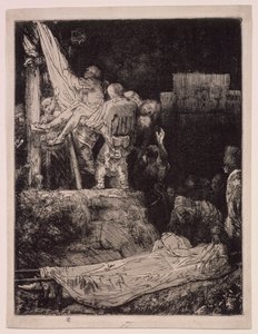 ”Ristin alaslasku” soihtujen valossa tekijältä Rembrandt van Rijn