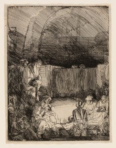 Hautaus tekijältä Rembrandt van Rijn