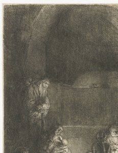 Hautaus tekijältä Rembrandt van Rijn