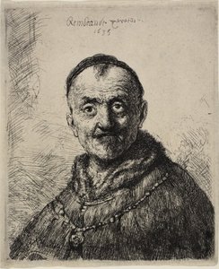 Ensimmäinen itämainen pää tekijältä Rembrandt van Rijn