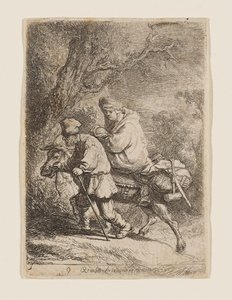 Pako Egyptiin tekijältä Rembrandt van Rijn