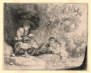 Huilusoitin tekijältä Rembrandt van Rijn