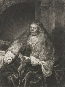 Suuri juutalainen morsian, 1635 tekijältä Rembrandt van Rijn