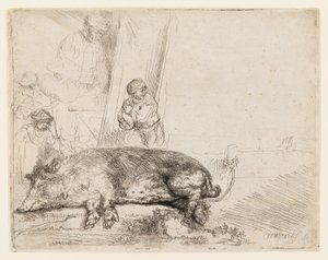 Hog tekijältä Rembrandt van Rijn