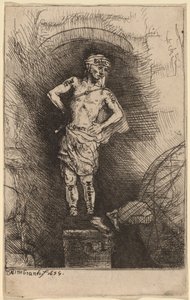Nebukadnessarin näkemä kuva tekijältä Rembrandt van Rijn