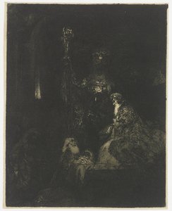 Esitys temppelissä Esitys temppelissä pimeällä tavalla tekijältä Rembrandt van Rijn