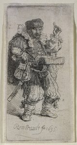 Quacksalver tekijältä Rembrandt van Rijn