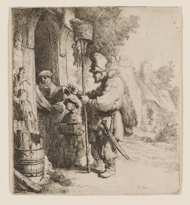 Rottamyrkyn myyjä tekijältä Rembrandt van Rijn