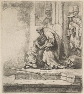 Tuhlaajapojan paluu, 1636. tekijältä Rembrandt van Rijn