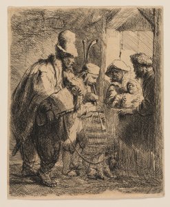 Kiertelevät muusikot tekijältä Rembrandt van Rijn