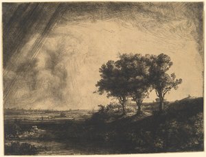 Kolme puuta tekijältä Rembrandt van Rijn