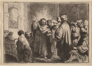 Kunnianosoitusraha tekijältä Rembrandt van Rijn