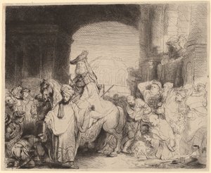 Mordokain voitto tekijältä Rembrandt van Rijn