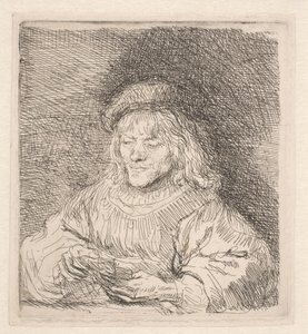 Korttipelaaja tekijältä Rembrandt van Rijn