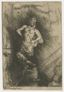 Nebukadnessarin näkemä kuva tekijältä Rembrandt van Rijn