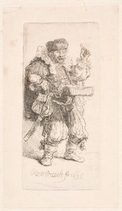 Quacksalver tekijältä Rembrandt van Rijn